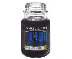 YANKEE CANDLE Vela en Tarro Grande, Noches de Verano de ensueño