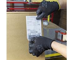 Cuadro 100x50 cm -Tres colores a elegir - 5 Partes - Formato Grande - Impresion en calidad fotografica - Cuadro en lienzo tejido-no tejido - Flor b-A-0266-b-n 100x50 cm B&D XXL