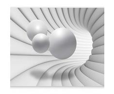 murando Fotomurales Abstracto 350x256 cm XXL Papel pintado tejido no tejido Decoración de Pared decorativos Murales moderna Diseno Fotográfico bola 3D -a-a-0154-a-c