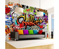 Fotomural 350x245 cm - 3 tres colores a elegir - Papel tejido-no tejido. Fotomurales - Papel pintado Graffiti f-A-0348-a-b