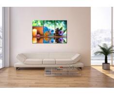 Cuadro sobre lienzo - 105x70 cm - Impresión en lienzo - 3 piezas - de varias partes - listo para colgar - en un marco - Foto número 2554 - CE105x70-2554