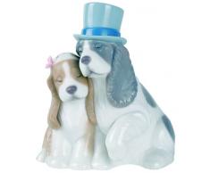 NAO Figura Juntos para Siempre. Perro de Porcelana