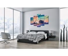 Cuadro Sobre Lienzo - 5 Piezas - Impresión en Lienzo - Ancho: 150cm, Altura: 100cm - Foto número 2849 - Listo para Colgar - en un Marco - EA150x100-2849