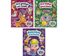 Animales y pegatinas (3 títulos)