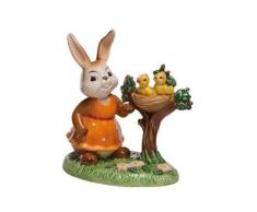 Goebel 66844381 Hallo - Figura decorativa, diseño de conejos de Pascua