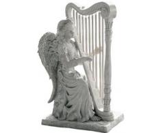 Design Toscano by Blagdon NG29970 - Figura decorativa (resina), diseño ángel tocando el arpa