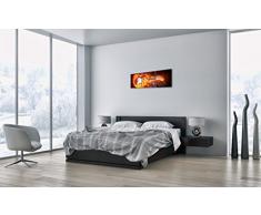 Cuadro sobre lienzo - 3 piezas - Impresión en lienzo - Ancho: 90cm, Altura: 30cm - Foto número 0196 - listo para colgar - en un marco - CA90x30-0196