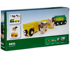 BRIO - Tren de ganado con figuras de animales (33404)