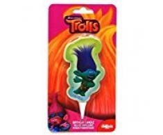 Vela cumpleaÃ±os Trolls 2D surtido