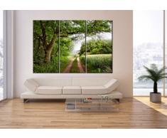 Cuadro sobre lienzo - 3 piezas - Impresión en lienzo - Ancho: 165cm, Altura: 110cm - Foto número 2637 - listo para colgar - en un marco - CE165x110-2637