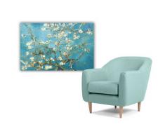 Classic de almendro en flor grande de van gogh Lienzo Prints Arte de la pared Fotos en horizontal, lona madera, 7- A1 - 24" X 30" (60CM X 76CM)