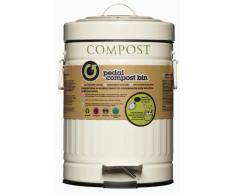 Kitchen Craft - Papelera a pedal para compost (3 L)