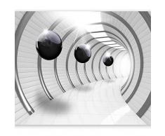 murando Fotomurales 250x175 cm XXL Papel pintado tejido no tejido Decoración de Pared decorativos Murales moderna de Diseno Fotográfico Abstracto Tunel 3D a-C-0001-a-a