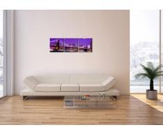 Cuadro sobre lienzo - 3 piezas - Impresión en lienzo - Ancho: 90cm, Altura: 30cm - Foto número 2443 - listo para colgar - en un marco - CA90x30-2443