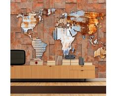 Fotomural 250x175 cm - 3 tres colores a elegir - Papel tejido-no tejido. Fotomurales - Papel pintado - mapa k-C-0008-a-b