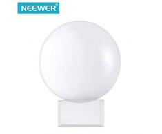 Neewer 80mm Transparente Bola de Cristal Globo con Libre Soporte De Cristal para Feng Shui/Adivinación O Decoración para Boda/Hogar/Oficina