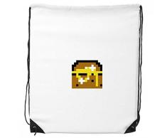 DIYthinker Verano Vela Caja de Búsqueda del Tesoro Pixel morral del Lazo de Compras Deportes Bolsas de Regalo