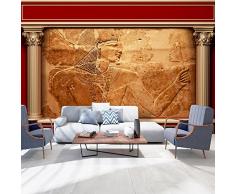 Fotomural 350x245 cm - 3 tres colores a elegir - Papel tejido-no tejido. Fotomurales - Papel pintado Egipto Faraï¿œn Antigï¿œedad Textur Muro d-C-0021-a-d