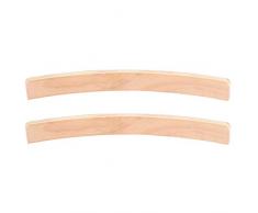NUOBESTY 2 Piezas de Madera Titular de La Tarjeta de Juego de Madera Base de La Foto Soporte Rústico Número de Mesa Soporte de La Tarjeta Del Lugar de Juego para La Decoración Del Escritorio