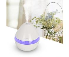 SUNNSEAN Aroma Difusor 300 ML Madera Por Ultrasonido Aromática Aceite Ambientador Difusor Humidificador de Madera con LED de Colores para la Casa, Yoga, Oficina, Spa, Dormitorio