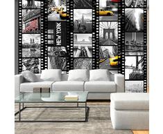 murando Papel Pintado PURO 10m Fotomurales tejido no tejido rollo Decoración de Pared decorativos Murales XXL moderna de Diseno Fotográfico City Ciudad New York Film d-C-0001-j-b