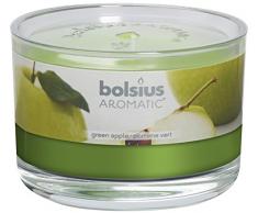 Bolsius Verde Apple Vaso con Vela aromática