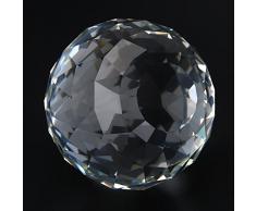 1 Unidades Prismas Transparentes Pelota de Cristal Prismas Bola de Cristal para Home Hotel Photography Decoración Sun Catcher, 60/80 mm(80MM/3.15in)