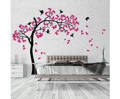 01381 Pegatina Adhesivo Vinilo Decorativo Pared Wall Art Arbol - Verano árbol - 170x170 cm