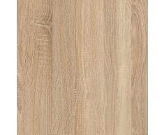 Habitdesign 001637F - Mesa de centro elevable, color roble natural , dimensiones 100 x 50 x 43cm