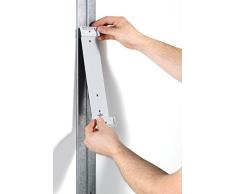 Durable 591801 - Soporte de pared de acero con revestimiento epoxi