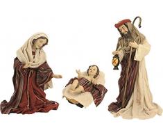Figura de Belén, Sagrada Familia 3pc. Oriental, figure de Vestire para dígitos de 42 cm (44635091953)