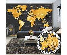 Fotomural 200x140 cm - 8 Disenos - Top - Papel tejido-no tejido. Fotomurales - Papel pintado - Mapa del Mundo Mapamundi k-A-0130-a-a