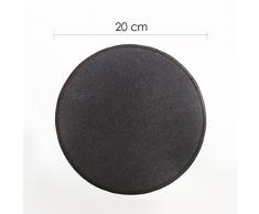 DIYthinker Miaoji Pintura de acuarela gato de la ciudad autobús Ronda antideslizante tapetes de ratón Negro Titched Bordes Juego Oficina regalo