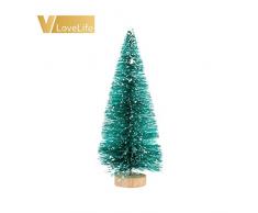 WUFANGFF 5Pcs DIY Árbol De Navidad Pequeño Pino 8.5Cm Mini Árboles Colocados En El Escritorio La Decoración del Hogar La Decoración De Navidad Niños Regalos,B