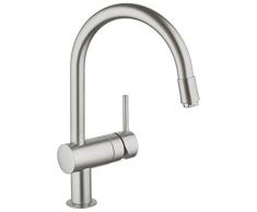 Grohe Minta - Batería monomando, color supersteel Ref. 32918DC0