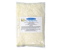 Mouldmaster – Cera de Soja Pilar Vela Pellets 1 kg, Crema/Off White