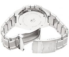 Lotus 10118/1 - Reloj cronógrafo de cuarzo para hombre con correa de acero inoxidable, color plateado