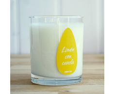 Vela Aromática de Limón y Canela