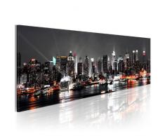 murando Cuadro en Lienzo 135x45 1 Parte Impresión en Material Tejido no Tejido Impresión Artística Imagen Gráfica Decoracion de Pared New York NY Ciudad City 030211-52