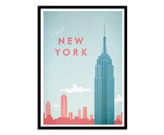 Wall Editions Art-Poster - Visit New York - Henry Rivers
