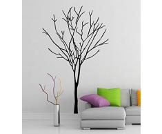 (50 x 80 cm) de vinilo adhesivo decorativo para pared de invierno árbol sin hojas/diseño de temporada de otoño lámina de decoración de Home de Vinilo / + DIY extraíble de tela al azar incluye adhesivo de regalo!