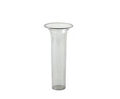 Xclou Jarrón de plástico para Flores – Mantén los jarrones Grandes limpios y llénalos con Diferentes arreglos Florales – Jarrón Transparente de 24 cm