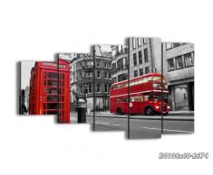 Cuadro sobre lienzo - 5 piezas - Impresión en lienzo - Ancho: 100cm, Altura: 60cm - Foto número 2674 - listo para colgar - en un marco - EG100x60-2674