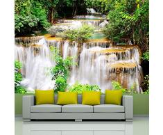 murando Fotomurales 350x256 cm XXL Papel pintado tejido no tejido Decoración de Pared decorativos Murales moderna de Diseno Fotográfico cascada naturaleza 10110903-46