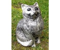 LittleGems Jessica& Prunella Escultura Estatua Figura decorativa en el gato de gato para el hogar/jardín de Navidad regalo de Navidad regalo