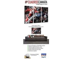 Cuadro Moderno Fotografico Superheroe, America, Iron man, 97 x 62 cm ref. 26300