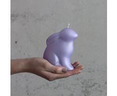 B. Candle Manufaktur Grande Morado Conejo Figura Vela 120 mm Cera Pascua Pascua