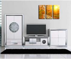 Cuadro FotogrÃ¡fico Bosque OtoÃ±o, Paisaje Naturaleza, Atardecer TamaÃ±o total: 97 x 62 cm XXL