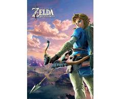 Grupo Erik Editores Poster Zelda Breath Of The Wild Hyrule Scene