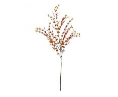 Rama de eucalipto artificial, naranja, 110 cm - planta artificial / con flores - artplants